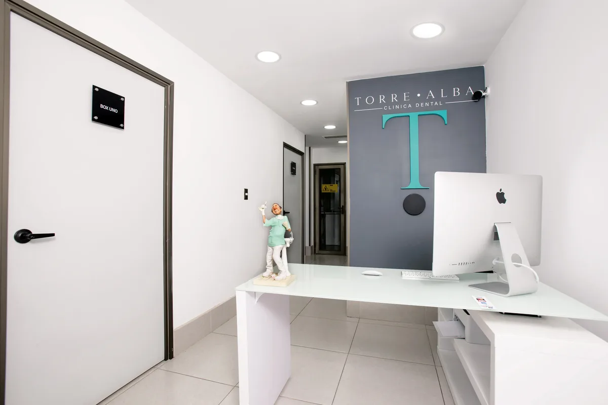 Recepción de Clínica Dental Torrealba